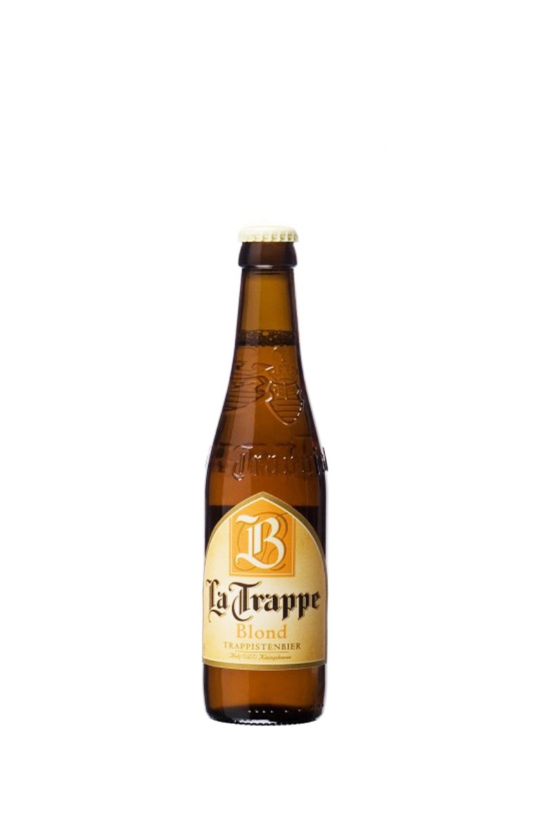 Пиво Ла Трапп Блонд, светлое, нефильтрованное, 0.33л